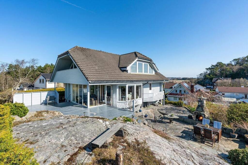 Large Home In Sola Tananger Exterior foto